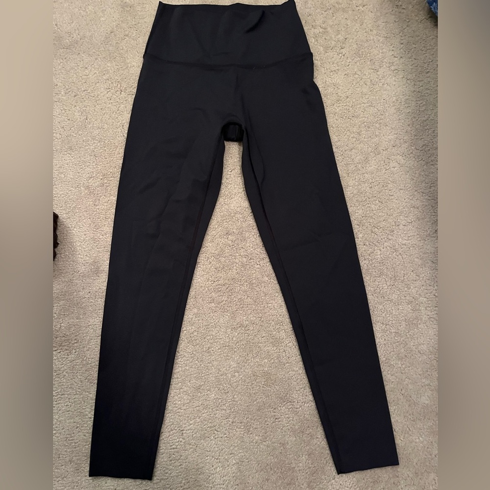 Navy High-Waisted Leggings